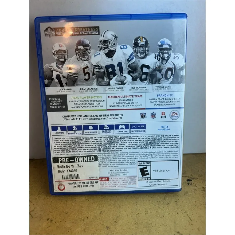 Sony madden nfl